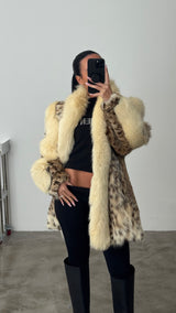 Vintage Lynx Fur Coat