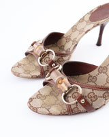 Gucci Bamboo Horsebit Heels - EU 37.5