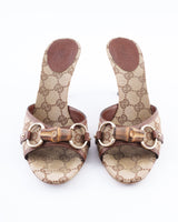 Gucci Bamboo Horsebit Heels - EU 37.5