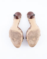 Gucci Bamboo Horsebit Heels - EU 37.5