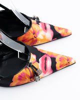 Dior Gambler Lips & Dice Heels - EU 40