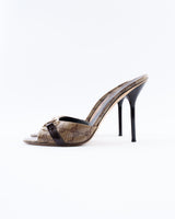 Gucci Monogram Horesbit Heels - EU 39