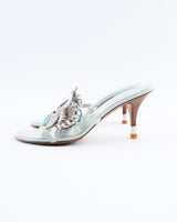 Giuseppe Zanotti Ella Lionfish Heels - EU 38