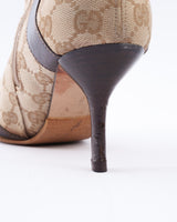 Gucci Monogram Ankle Boots - EU 37