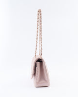 Chanel Python Jumbo Classic Double Flap Bag