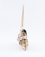 Gucci X Tom Ford Python Horsebit Chain Shoulder Bag