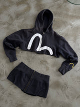 Evisu Zip Skirt and Jacket Set