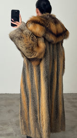 Vintage Fox Fur Coat
