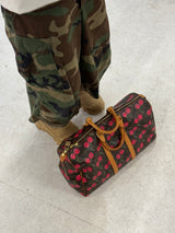 Oversized Camo Cargo Shorts