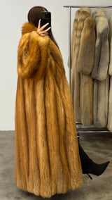Vintage Fox Fur Coat