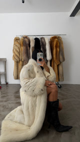 Vintage Fox Fur Coat