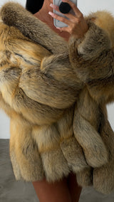 Vintage Fox Fur Coat