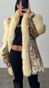 Vintage Lynx Fur Coat