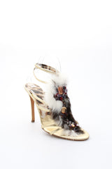 Roberto Cavalli Fur Heels