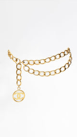 Chanel CC Double Chain Belt