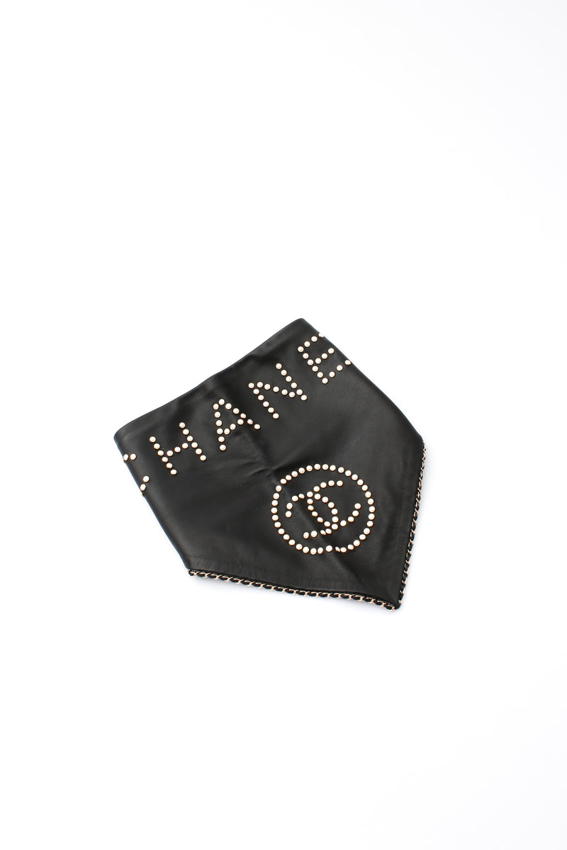 Chanel Leather Neck Scarf