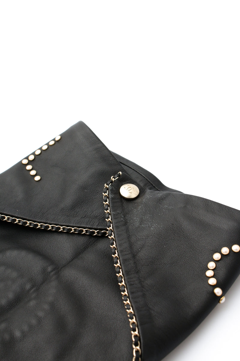 Chanel Leather Neck Scarf
