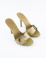 Dior Snakeskin Heels - EU 34