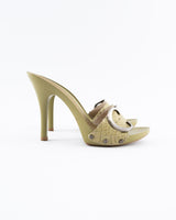 Dior Snakeskin Heels - EU 34