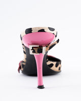 Cesare Paciotti Leopard Print Mules - EU 36