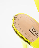 Gianmarco Lorenzi Snakeskin Heels - EU 38