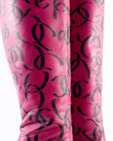 Chanel Leather CC Boots - EU 38.5