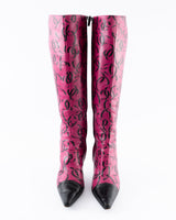 Chanel Leather CC Boots - EU 38.5