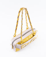 Dolce & Gabbana Leather Chain Shoulder Bag