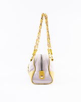 Dolce & Gabbana Leather Chain Shoulder Bag