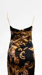Roberto Cavalli Baroque Dress