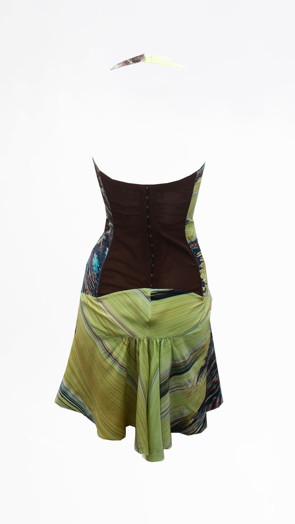Roberto Cavalli Corset Dress