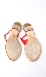 Chanel CC Thong Sandal