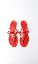Chanel CC Thong Sandal