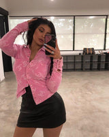 Chanel 1996 Velour Polo Top