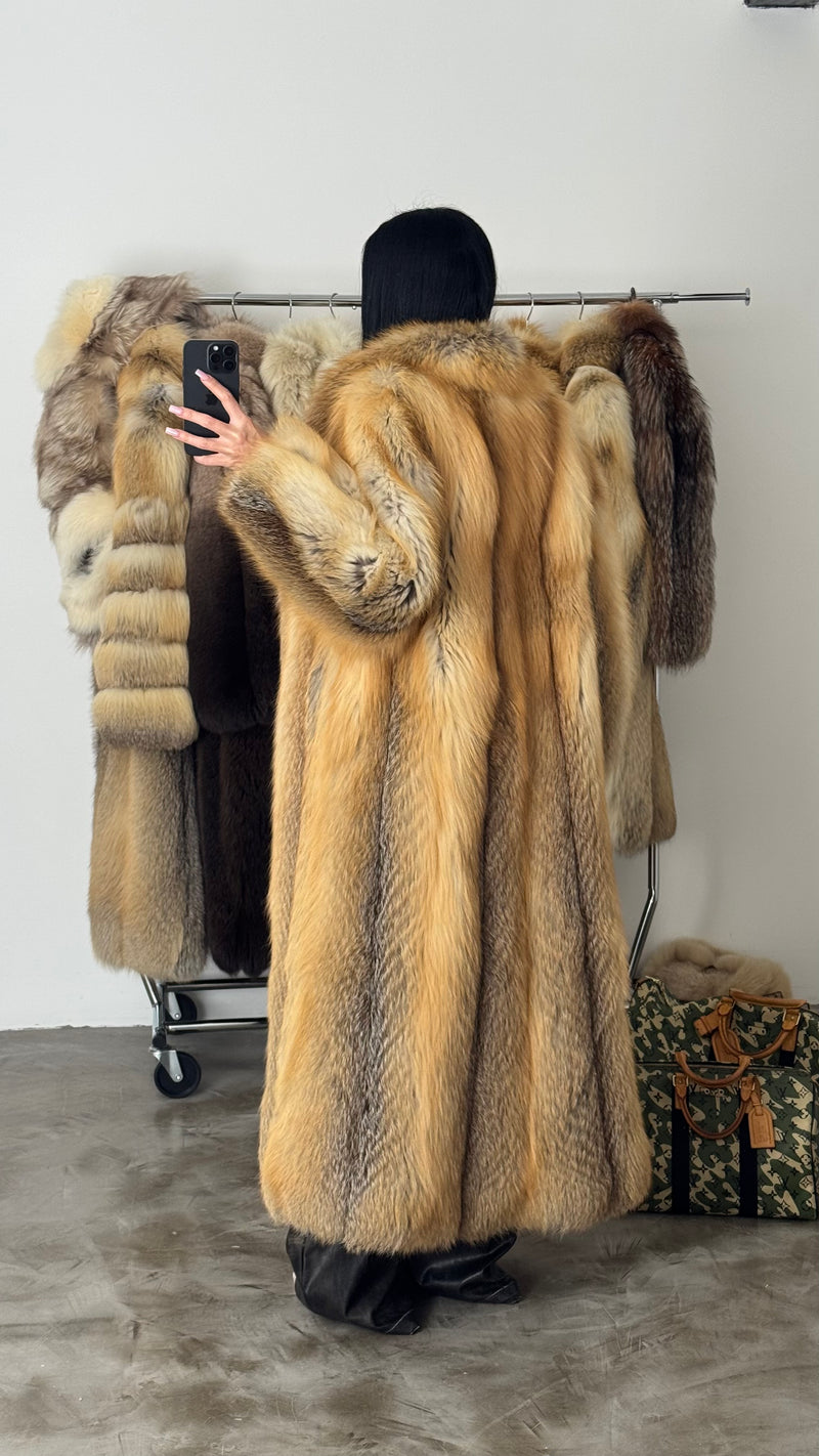 Vintage Fox Fur Coat