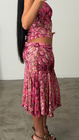 Cavalli Top and Skirt Set