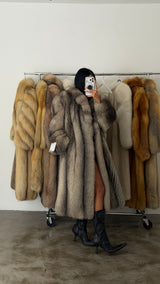 Vintage Fox Fur Coat
