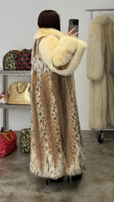 Vintage Lynx Fur Coat