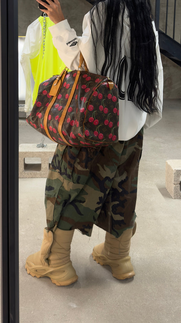Oversized Camouflauge Cargo Shorts