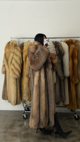 Vintage Fox Fur Coat