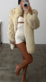 Vintage Fox Fur Coat