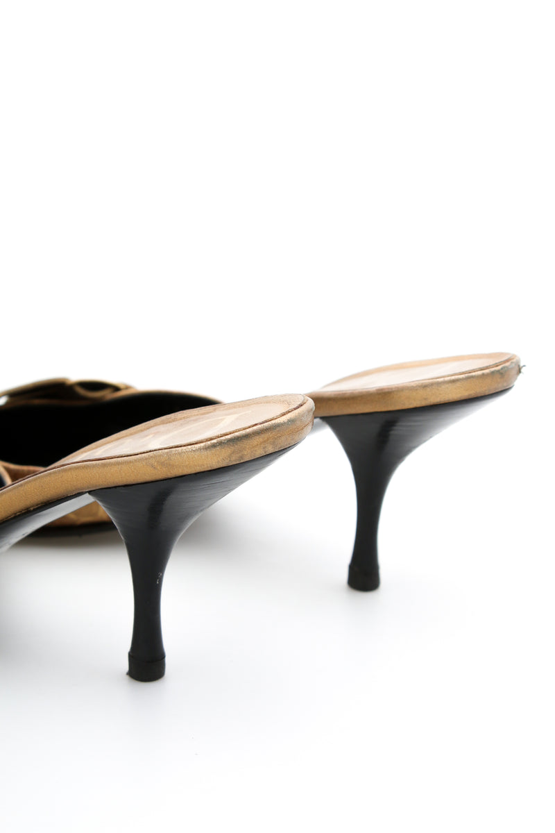 Dior Croc Mule Heels