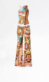 Dior Cuban Cigar Top and Pants Set