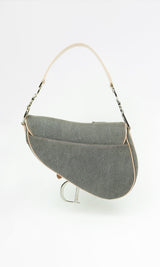 Dior Denim Saddle Bag