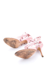Dior Snakeskin Swarovski Heels