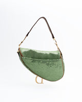 Dior Sequin Saddle Bag