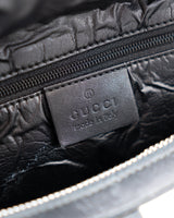 Gucci Monogram Sherry Line Boston Bag