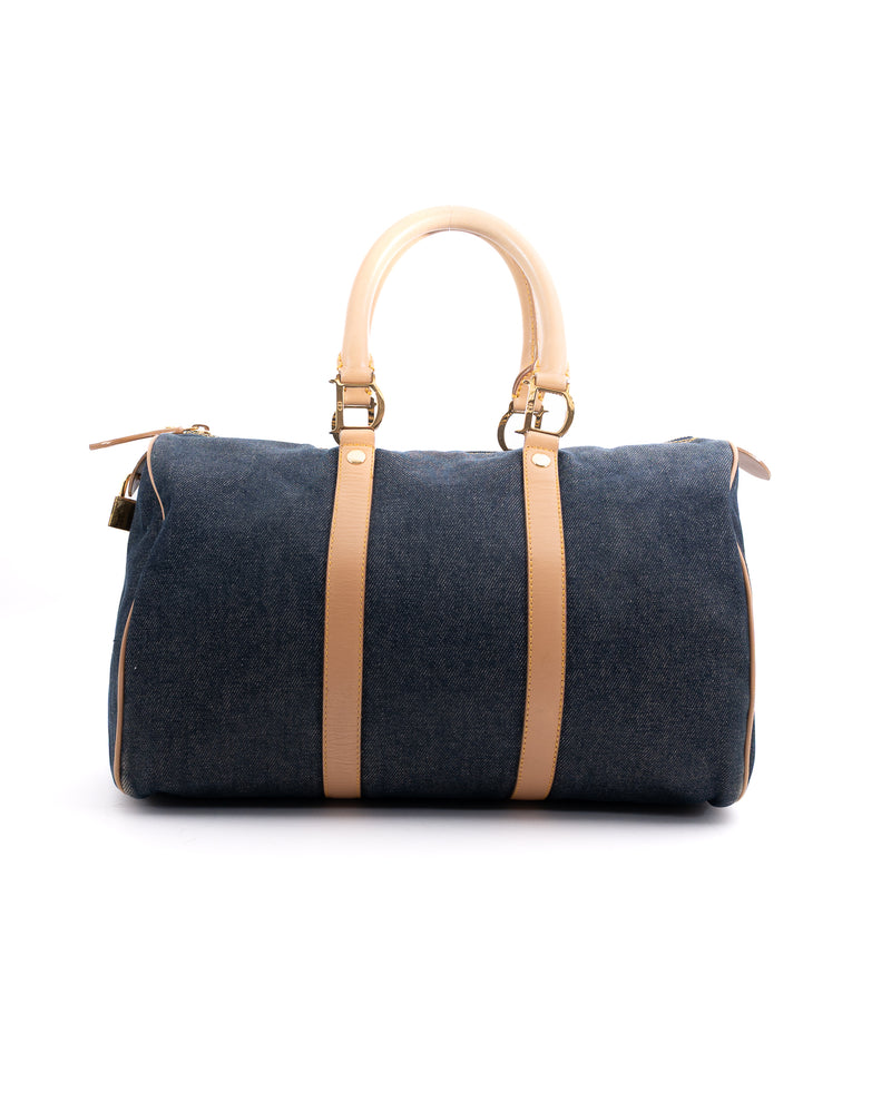 Dior Denim Boston Bag