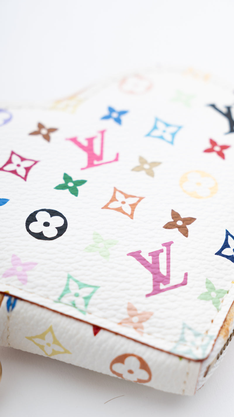 Louis Vuitton X Takashi Murakami Monogram Heart Pouch