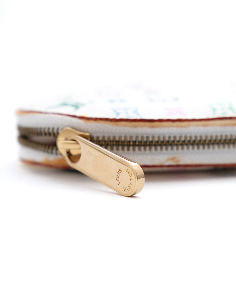 Louis Vuitton X Takashi Murakami Monogram Heart Pouch